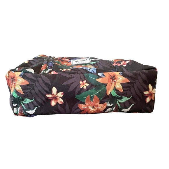 NEW HERSCHEL “Floral Revival" Strand Duffle Sprout Diaper Shoulder Tote Bag - Picture 8 of 13